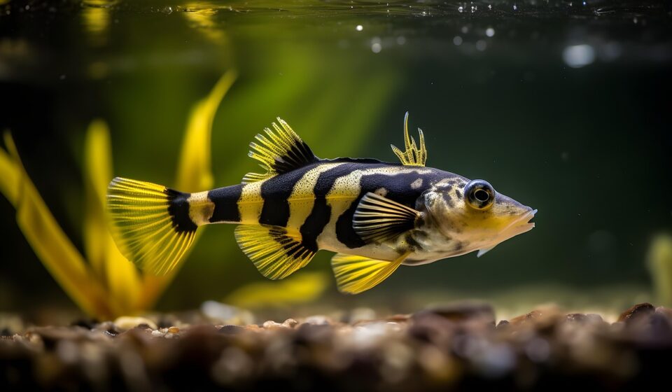 corydoras catfish school