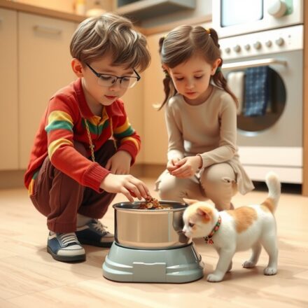 happy dog and owner